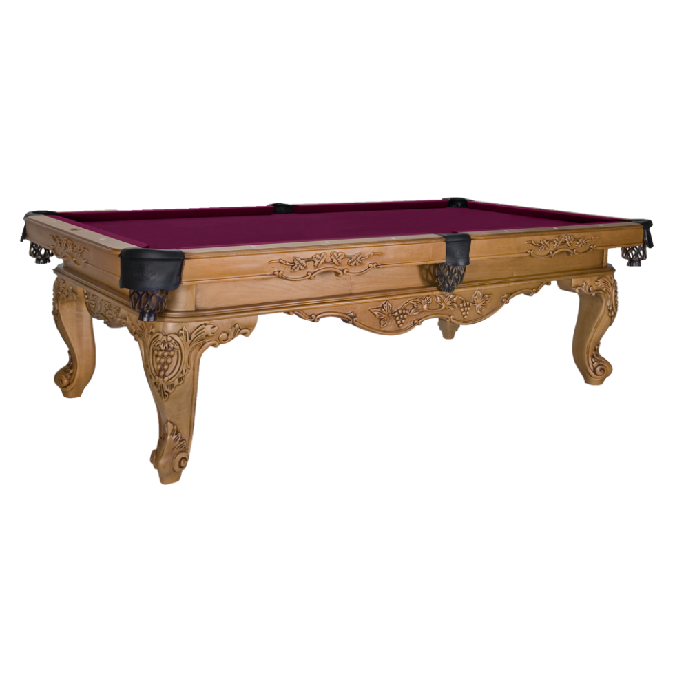 Louis XIV American Made hand crafted pool table - ARS Billiards