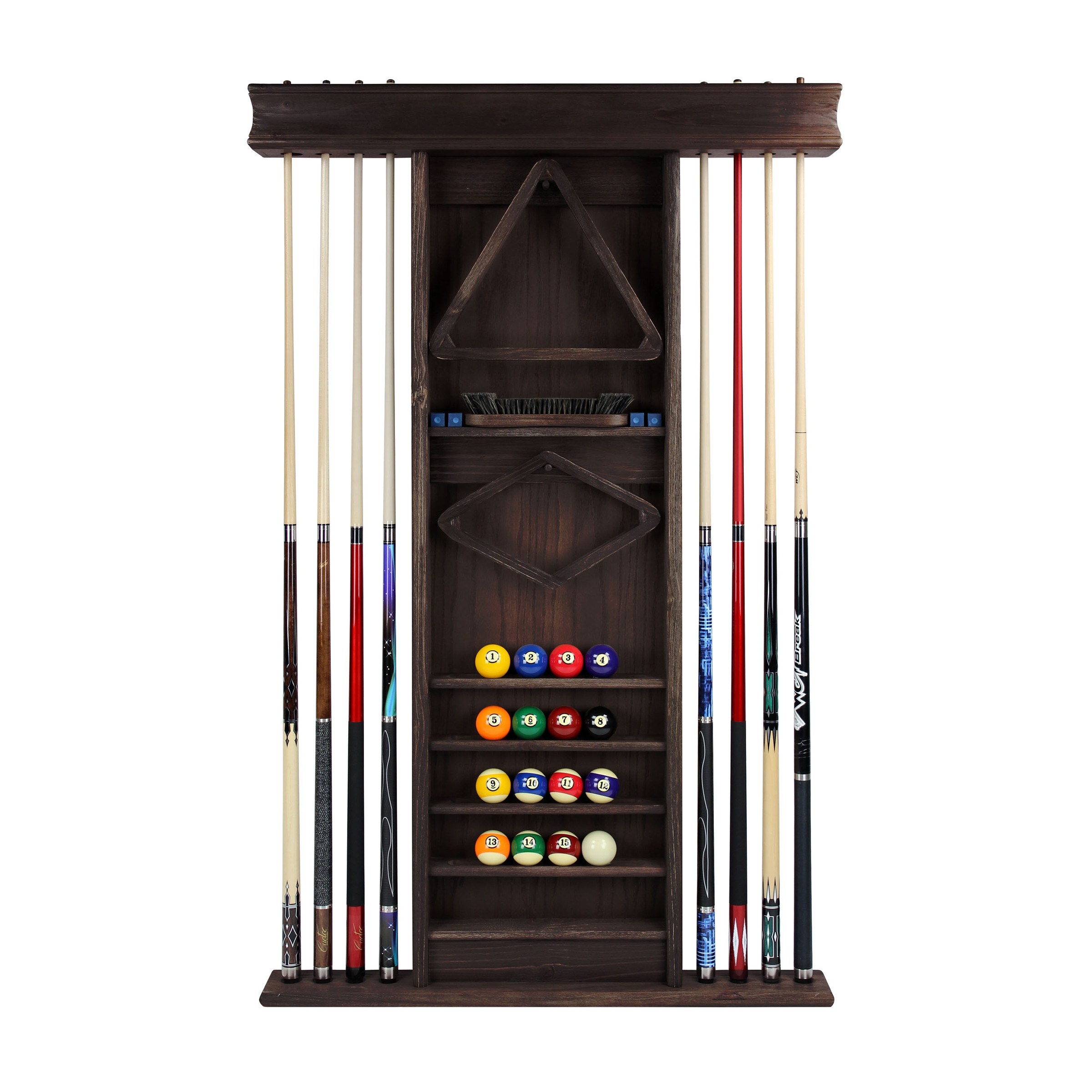 Presidential Ambassador Wall Rack - ARS Billiards